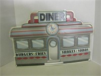 20" x 13" Tin Diner Sign