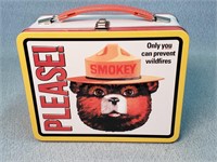 Smokey the Bear Tin Lunch Box
