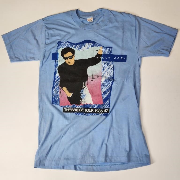 1986-87 BILLY JOEL BRIDGE TOUR CONCERT SHIRT