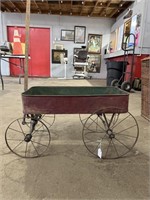 Antique Metal Children's Wagon