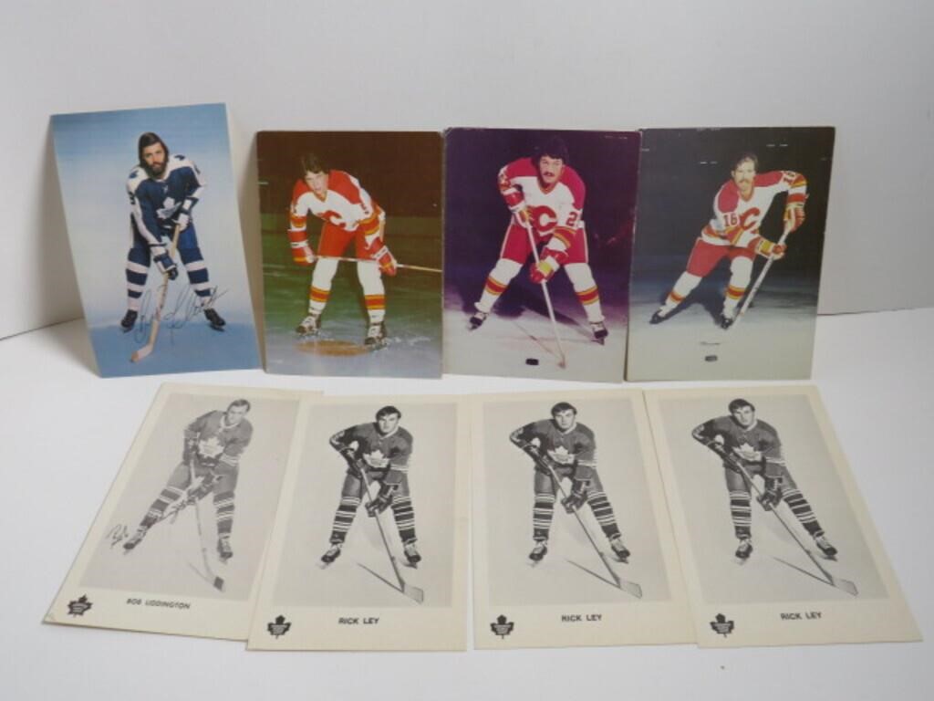 LOT VINTAGE HOCKEY PICTURES