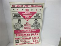 OLD BOXING POSTER