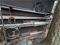Mixed T Posts, Pipes & More   (Outside Wood Shed)