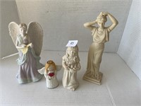 Venus and Angel figurines