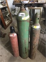 3 GAS CYLINDERS