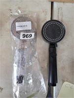 2 HYDRO JET SHOWER HEADS