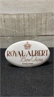 Royal Albert Bone China Store Display Sign 4.25"