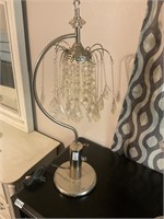 2- lamps- plastic dangles