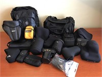 Camera Bags Large Lot