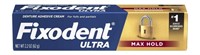 Fixodent Ultra Max Hold 2.2oz New