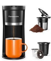 ($49) Famiworths Mini Coffee Maker Single