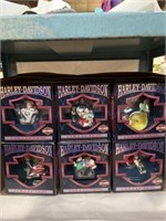 Lot of Harley-Davidson ornaments