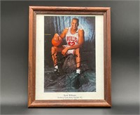 Scott Williams Chicago Bulls 1992 Signed Photo COA