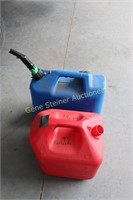 Plastic Gas Cans (2)