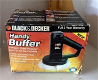 NEW Black & Decker Handy Buffer in damaged box