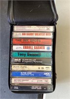 Cassettes and case