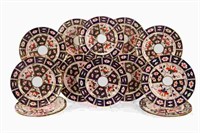 FOURTEEN ROYAL CROWN DERBY IMARI LUNCHEON PLATES