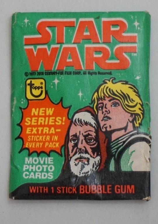 1977 Star Wars Wax Pack TOPPS