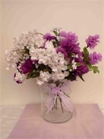 FTD Medium Clear Vase w/flowers