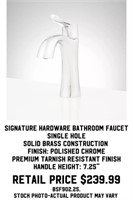 Signature Hardware Bathroom Faucet