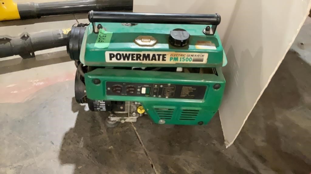 Powermate electric generator