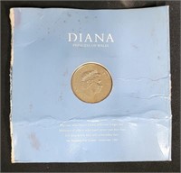 British Royal Mint Diana Princess Of Wales