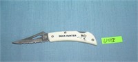 Duck hunter pocket knife