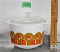 Pyrex #343 - Arches/Fish Scales - info