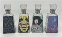 (4) 1800 Tequila Essential Artist Limited Bottles