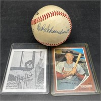 (D) Red Schoediest and Marty Marion signed
