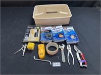 Tools, Caddy, Tape, More