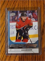 17-18 Upper Deck Young Guns Rasmus Andersson