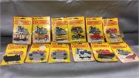 1980 Matchbox Cars On Card Qty 12