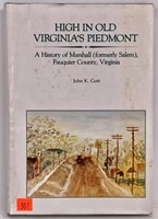 High in Old Virginia's Piedmont - History of