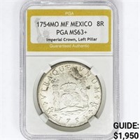 1754MO MF Mexico 8R Imperial Crown PGA MS63+