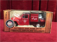 1/24 1953 CTC Willy Jeep Truck Bank