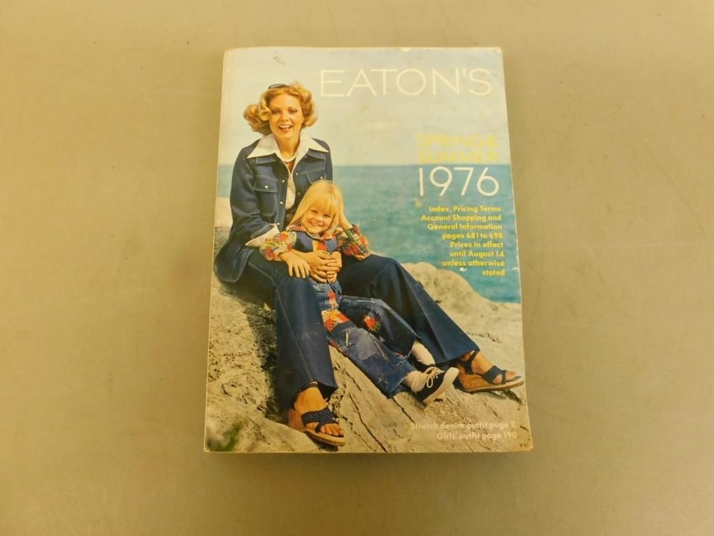 1976 Eatons spring / summer catalogue