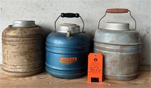 Antique Thermos Jugs