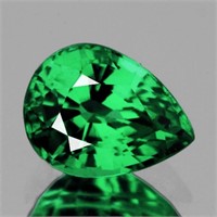 Natural Chrome Green Tsavorite Garnet 1.00 ct - VS