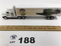 ERTL TRACTOR TRAILER JOHN DEERE LOGO