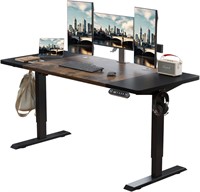 Radlove Electric Desk 63x30'  Black+Brown