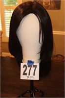 Long Black Wig with Clips