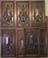 GOTHIC WOOD-CARVED PANELS