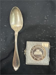 1835 R. Wallace Silver Plated Spoon marked