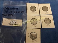 1970's Quarters (5)