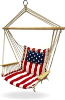 Hammock Chair American Flag Pattern
