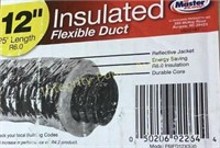 Insulated Flexible Duct 12” 25’ Length