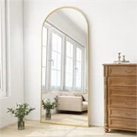 TinyTimes 65"x22'' Arched Full Length Mirror