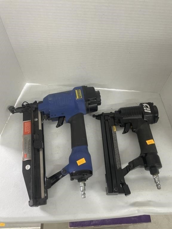 2 air nailer guns