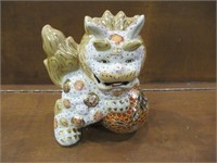 Oriental Dragon-Like Ceramic Figurine